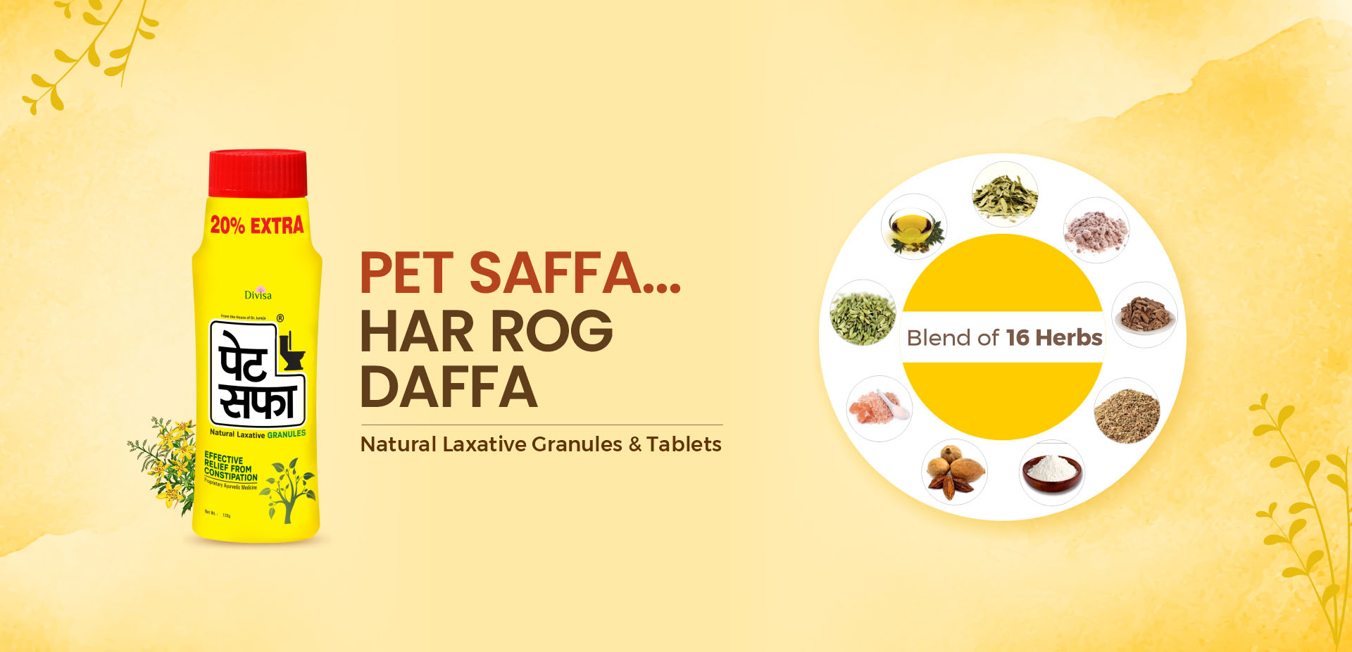 Pet Saffa granules & tablets
