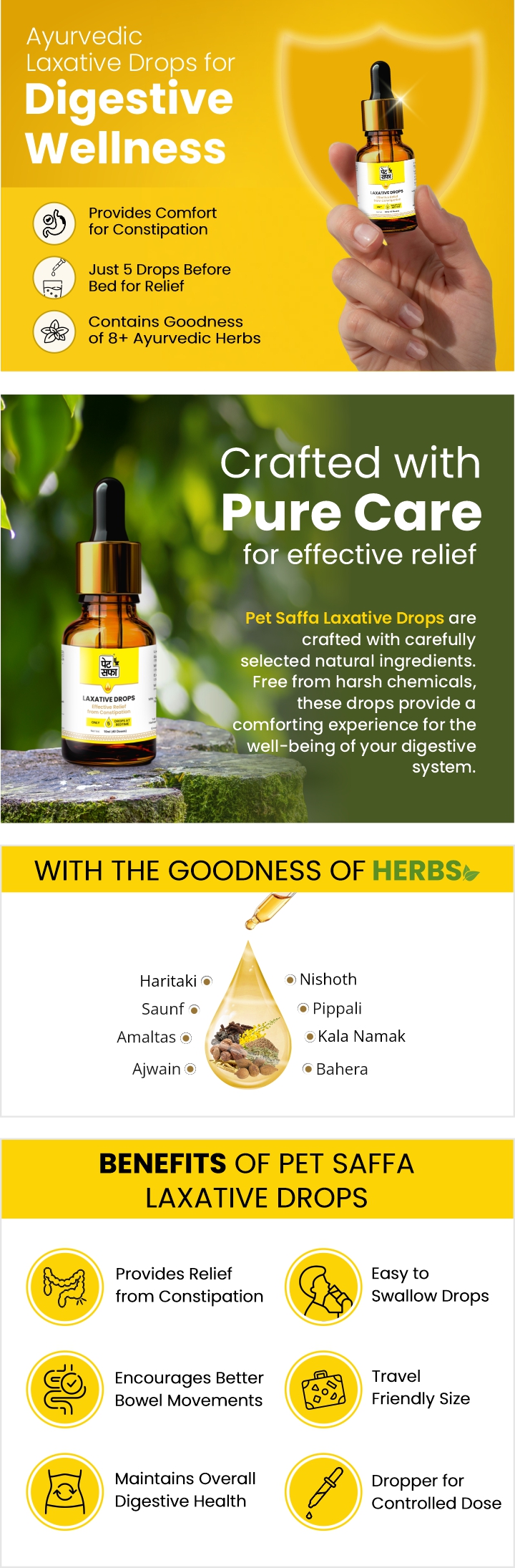 Pet Saffa Laxative Drops